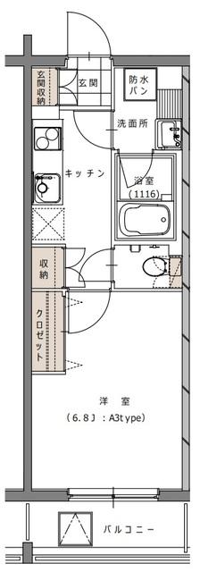 ベラスウィータ高田馬場 間取り図画像