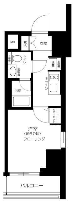 ガリシア代々木 間取り図画像
