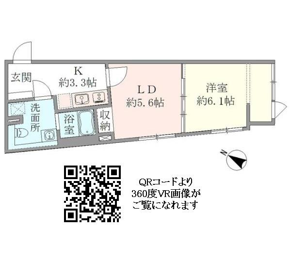 ＨＴピア赤坂（603） 間取り図画像
