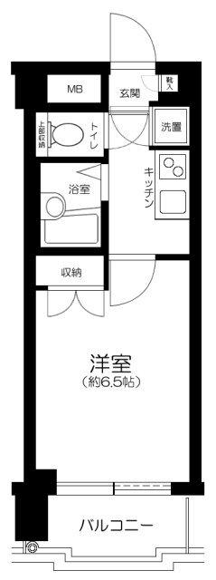菱和パレス高輪 間取り図画像