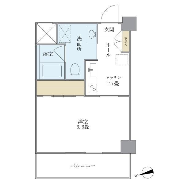アイトー・ロワイヤル青横（202） 間取り図画像