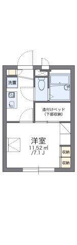 レオパレスＳｕｎｎｙ　Ｓｉｄｅ（105） 間取り図画像