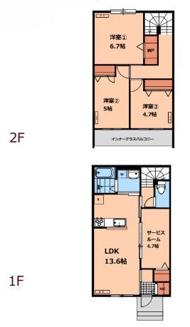ＣＬＡＩＲ　ＨＥＩＭ（105） 間取り図画像