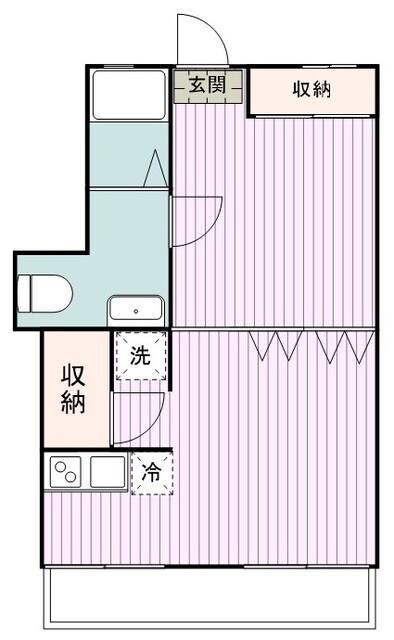 目黒グリーンコープ（204） 間取り図画像