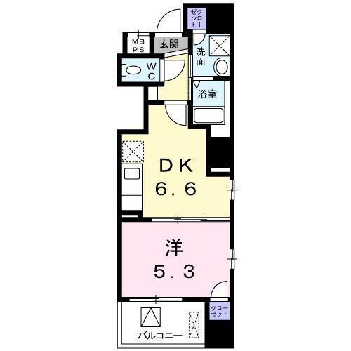 ベスティエ秋葉原（501） 間取り図画像
