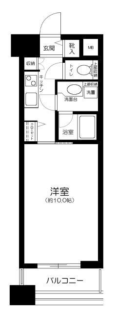 アヴァンティーク銀座２丁目 間取り図画像