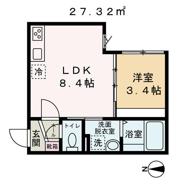 コスタリブロ中延（302） 間取り図画像
