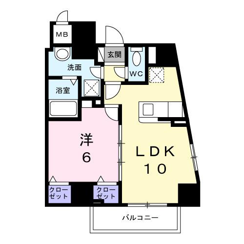 プラザ・デル・ソル（701） 間取り図画像