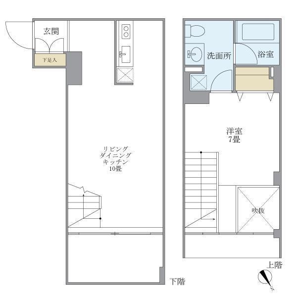ＫＤＸレジデンス自由が丘（105） 間取り図画像