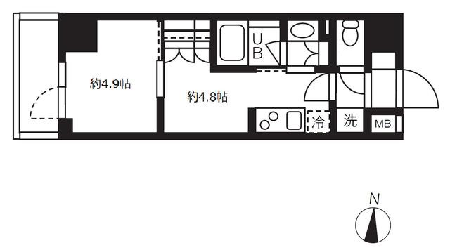グランパセオ清澄白河Ⅱ（0805） 間取り図画像