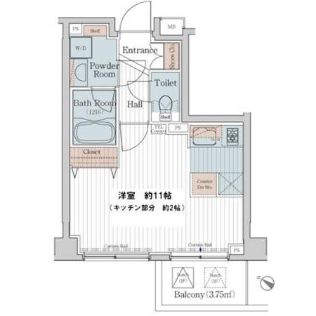 カスタリア三宿（316） 間取り図画像