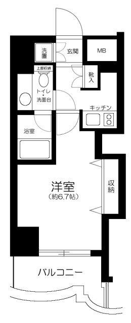 アクロス文京 間取り図画像
