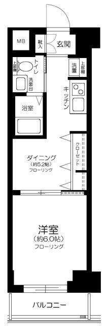 エステムプラザ凌雲閣 間取り図画像