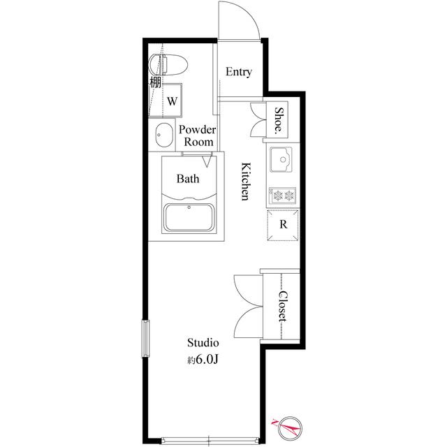 La Perla Ogikubo（0201） 間取り図画像