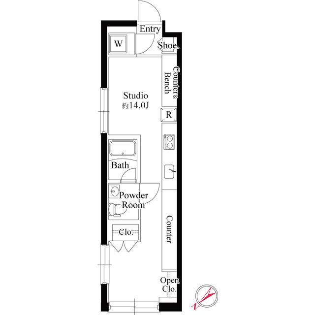 EDIT ebisu（0101） 間取り図画像