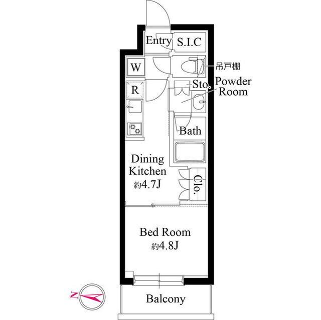 グランパセオ清澄白河Ⅱ（0904） 間取り図画像