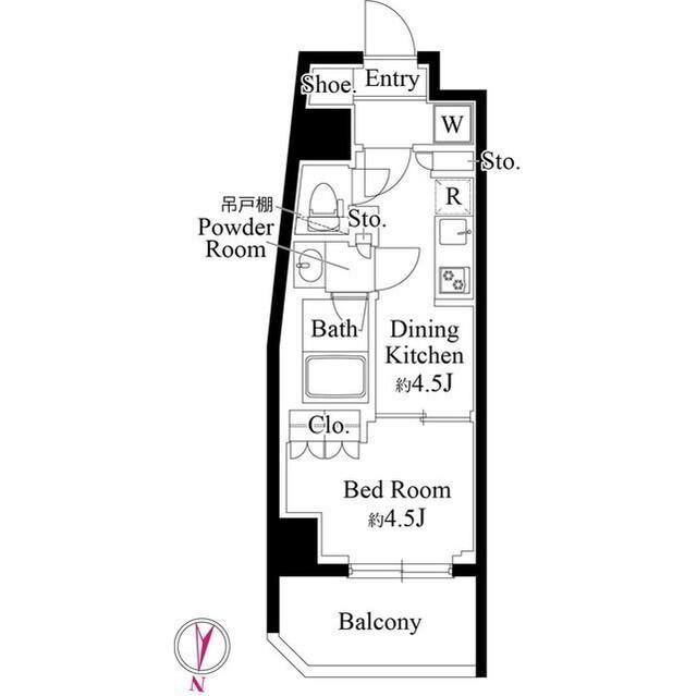 グランパセオ清澄白河Ⅱ（0608） 間取り図画像