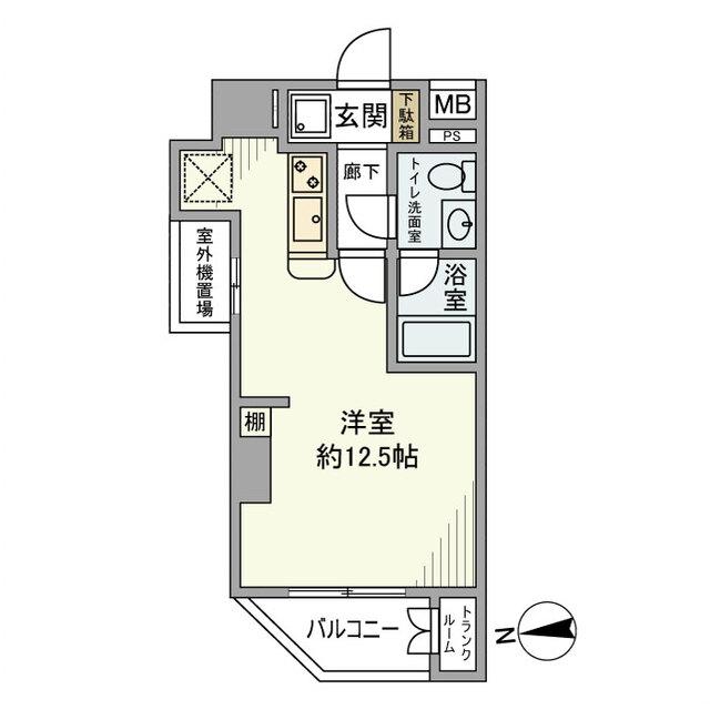 べネヴィータ市ヶ谷銀杏坂（301） 間取り図画像