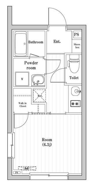 コンポジット渋谷本町 間取り図画像