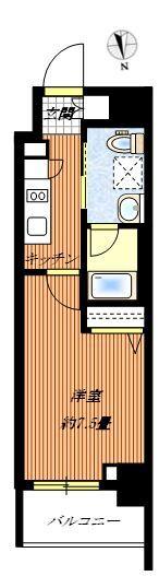 リクエスト東京西六郷（602） 間取り図画像