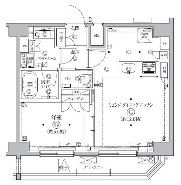 クオリタス南大井 間取り図画像