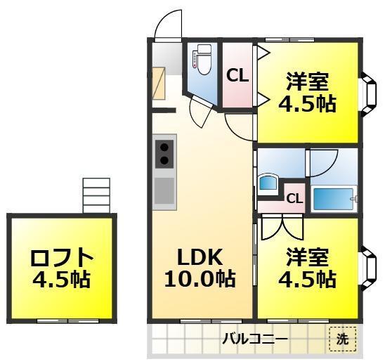 ロイヤルパレス（302） 間取り図画像