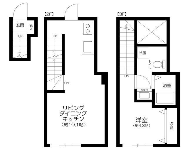 野方ＢＡＳＥ 間取り図画像