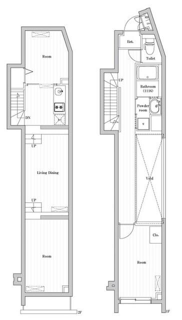 CREATIF南品川 間取り図画像