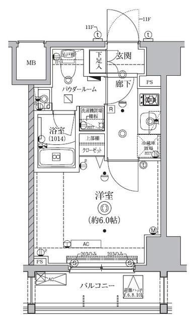 クオリタス南大井 間取り図画像