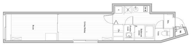 CREATIF南品川 間取り図画像