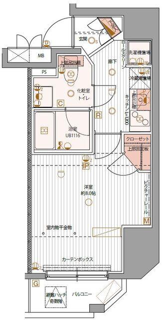 パティーナ上野 間取り図画像