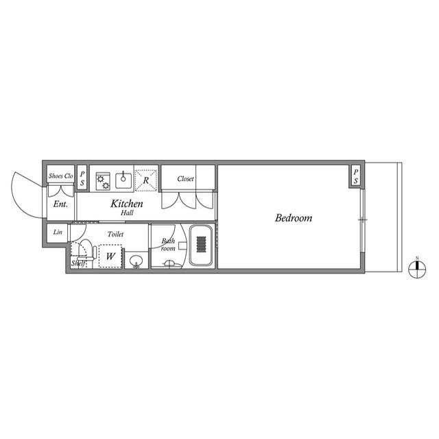 レジデンス新宿中落合スクエア 間取り図画像