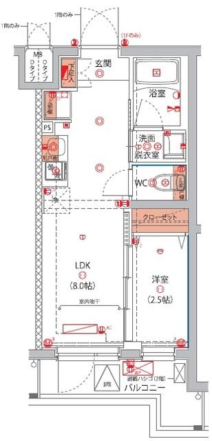 （仮称）東京八広THE SKYレジデンス 間取り図画像