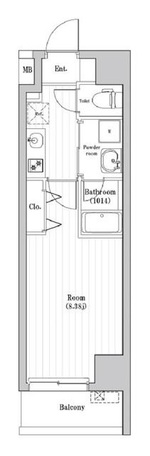 アーバンパーク三ノ輪Ⅱ 間取り図画像