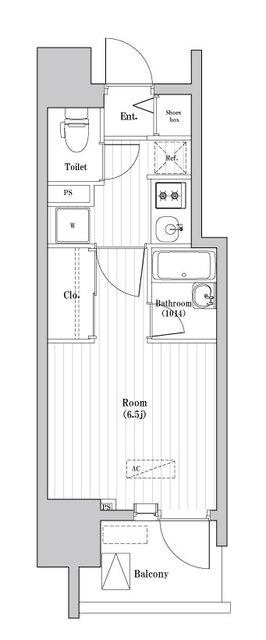 大森海岸レジデンス 間取り図画像
