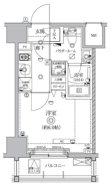 クオリタス南大井 間取り図画像