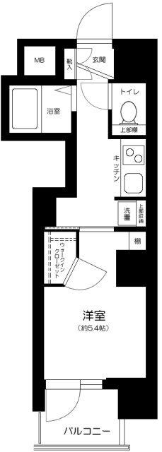 Ｌｅ−ｌｉｏｎ渋谷本町 間取り図画像