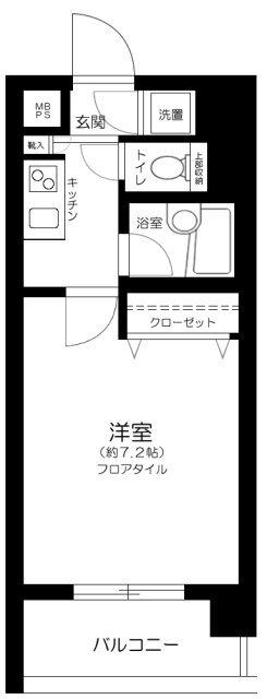 パレステュディオ赤坂 間取り図画像