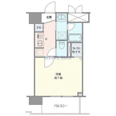 DeLCCS shinagawa（403） 間取り図画像