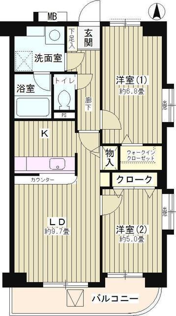  間取り図写真