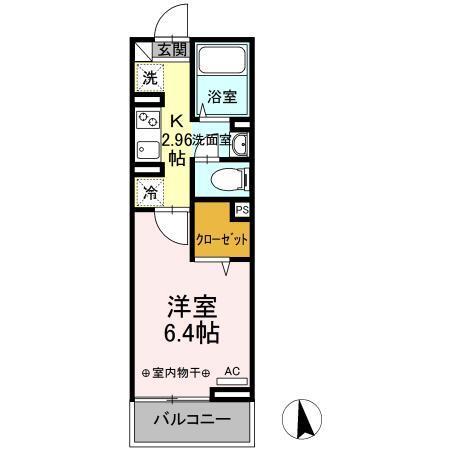 リビングヴィレッジ新柴又（205） 間取り図画像