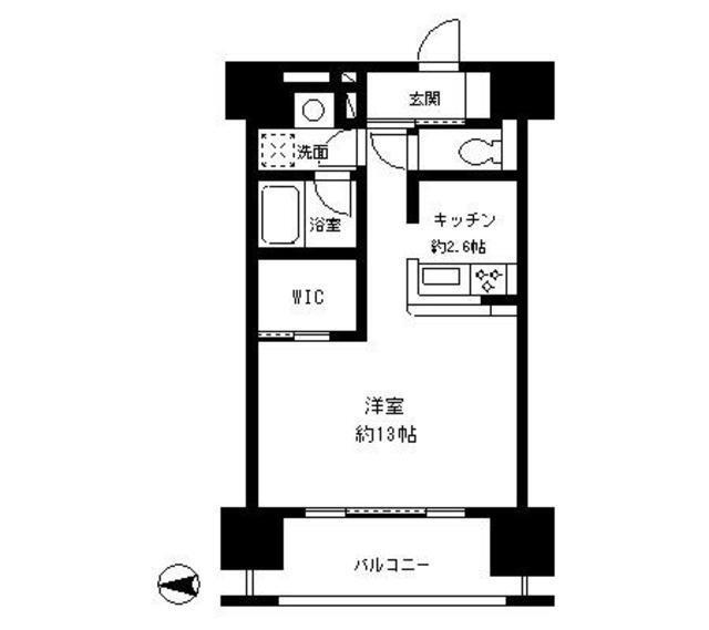パークキューブ東品川（619） 間取り図画像