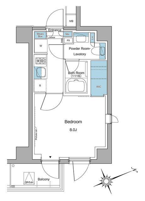 ルフォンプログレ中野坂上（213） 間取り図画像