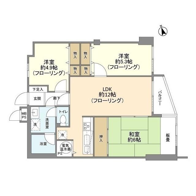  間取り図写真
