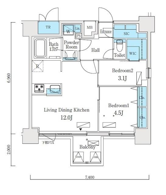  間取り図写真