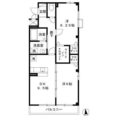 プロヴィデンス国立（301） 間取り図画像