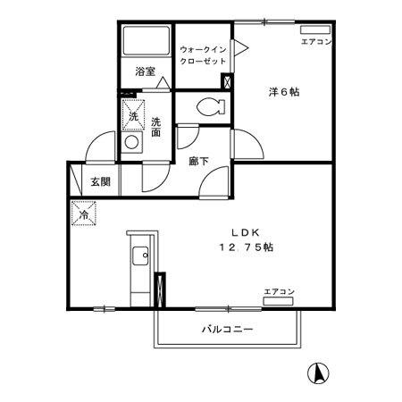 アーボリュウム 深大寺（103） 間取り図画像