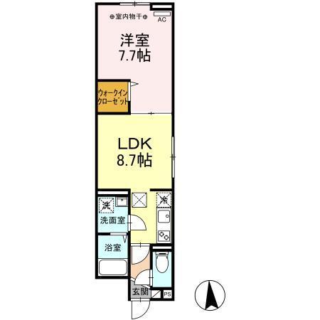 アヴァンスお花茶屋（103） 間取り図画像