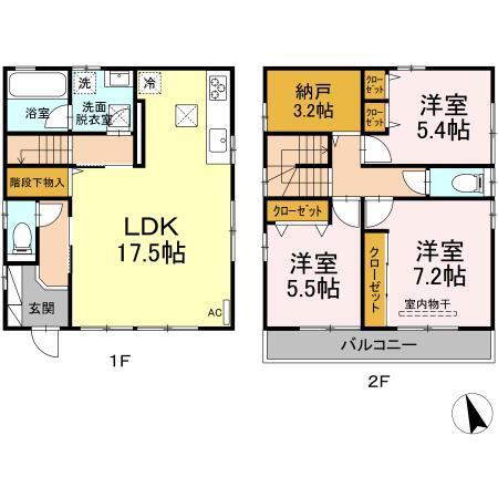  間取り図写真