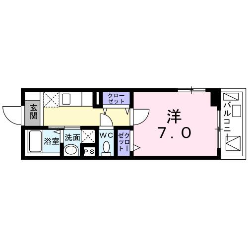 グランボヌール茗荷谷（301） 間取り図画像